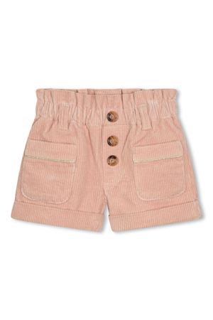 pink cotton shorts CHLOE' KIDS | C20303454